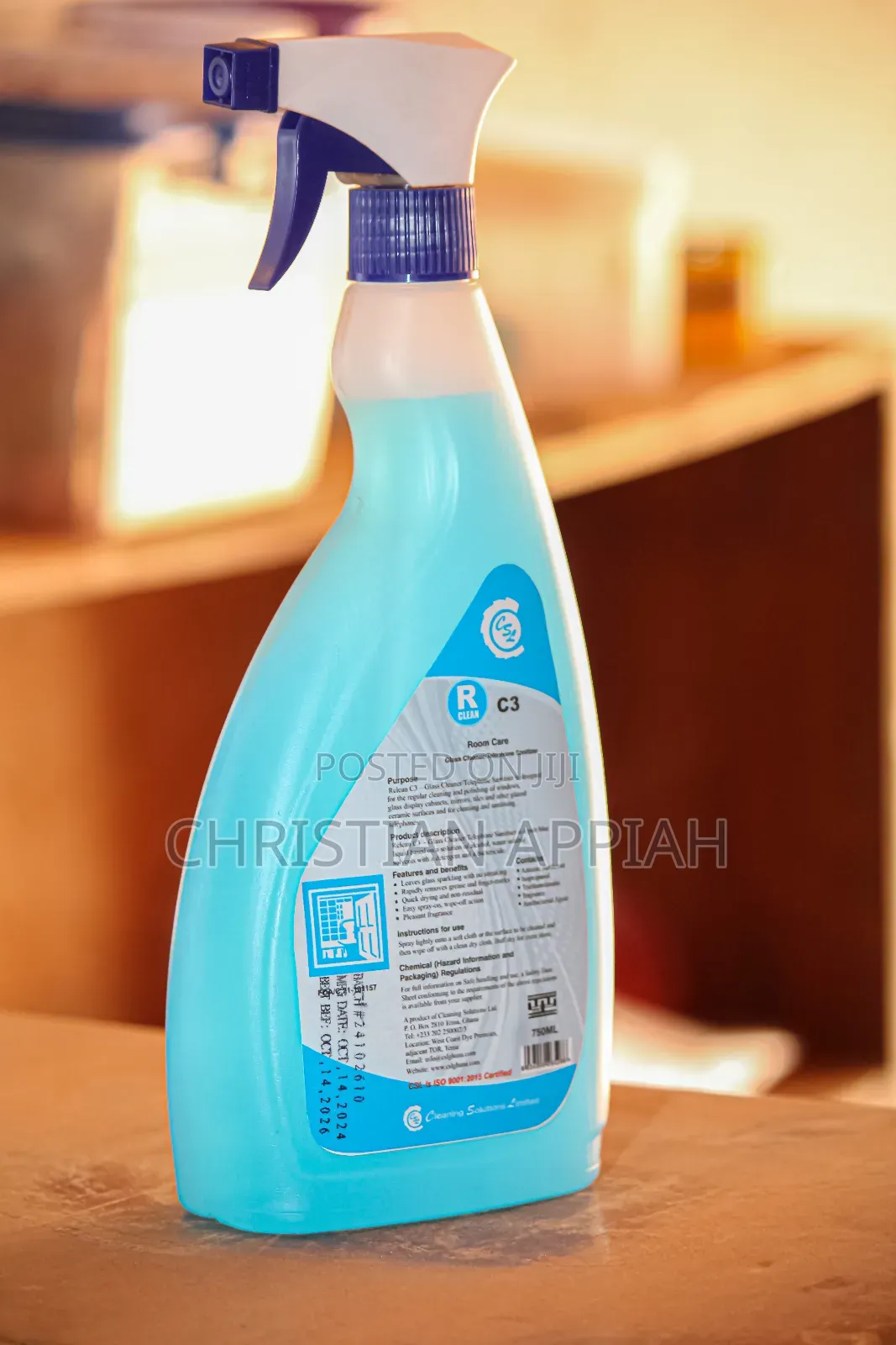 R Clean C3 Glass Cleaner And Sanitizer