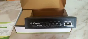 4port Poe Switch With 2uplink