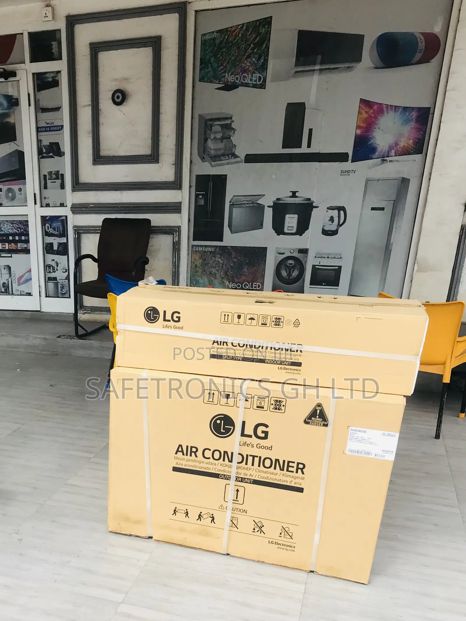 Excellent New R410a 1.5 Horsepower Lg White Ac