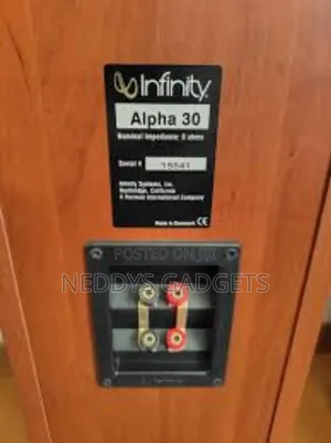 Infinity Alpha 30
Floorstanding Speaker