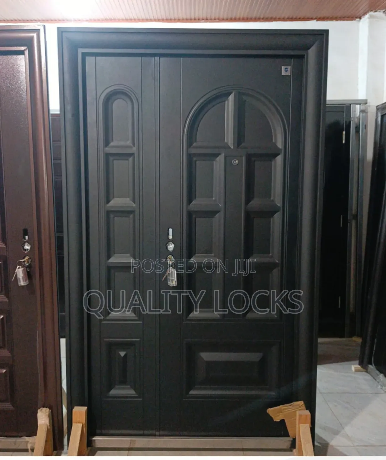 Secured Standard and Affordable Metal Door