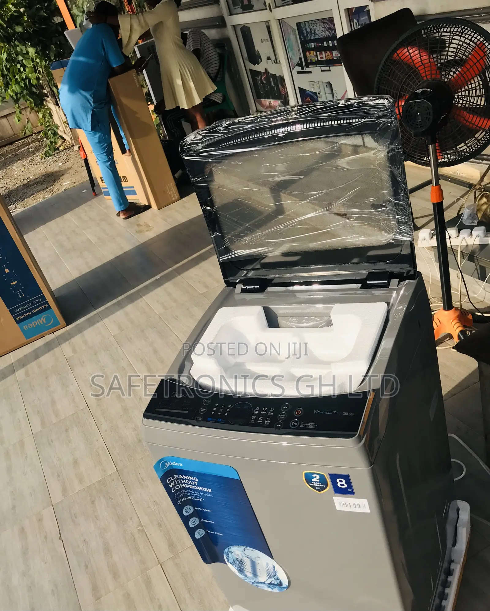 Fast Spin Topload Quality 8kg Fullauto Inverter Smart