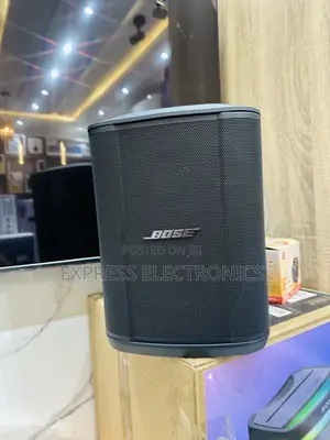 Authentic Sleek Black Bose S1 Pro + Highly Flexible Pa Syste