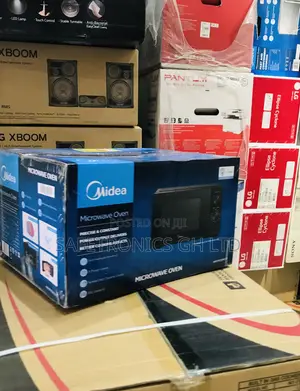 Midea Easy Cooker 20 Liters Black Countertop Microwave