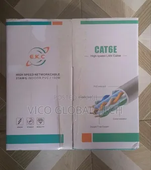 E.K.C Cat6 High-Speed Lan Cable 100m