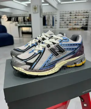 New Balance 1906 Sea Blue Black and Cream