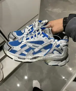 Balenciaga Runner Blue and White