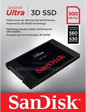 Sandisk Ultra 3d SSD 500gb - Sata SSD