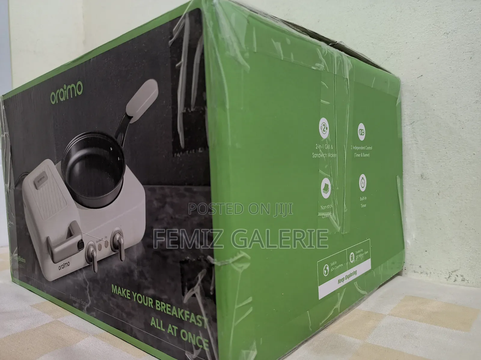 Oraimo Easy Bistro 2in1 Electric Breakfast Station