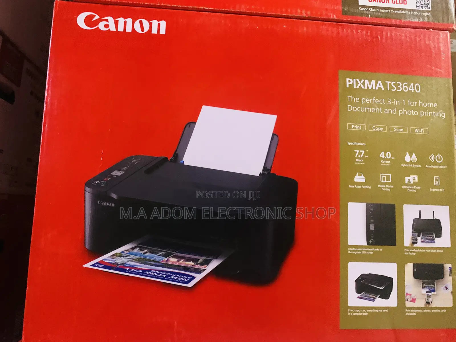 Print With Ease Canon Ts3640 Printer