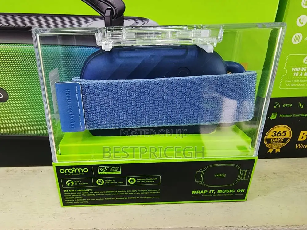 Oraimo Wrap 5w Fm Ip67 Wireless Speaker