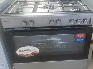 Chigo Gas Cooker 90x60-Silver(Grill)