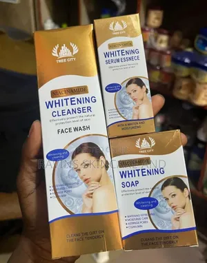 Niacinamide Whitening Set- Lotion, Serum, Soap