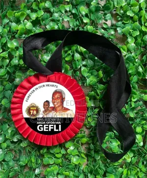 Necktag for Funeral