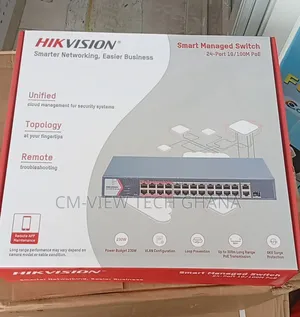 24port Hikvision Smart Managed Poe Switch