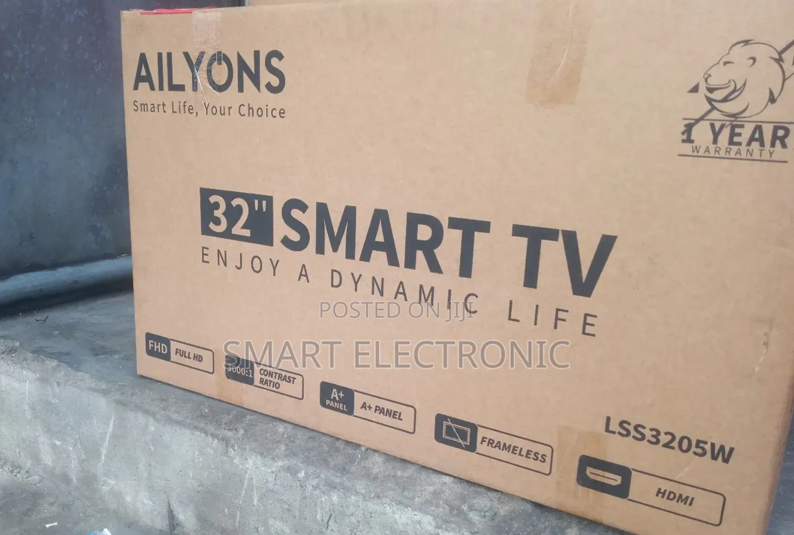 Ailyons 32'' Smart Tv Enjoy a Dynamic Life