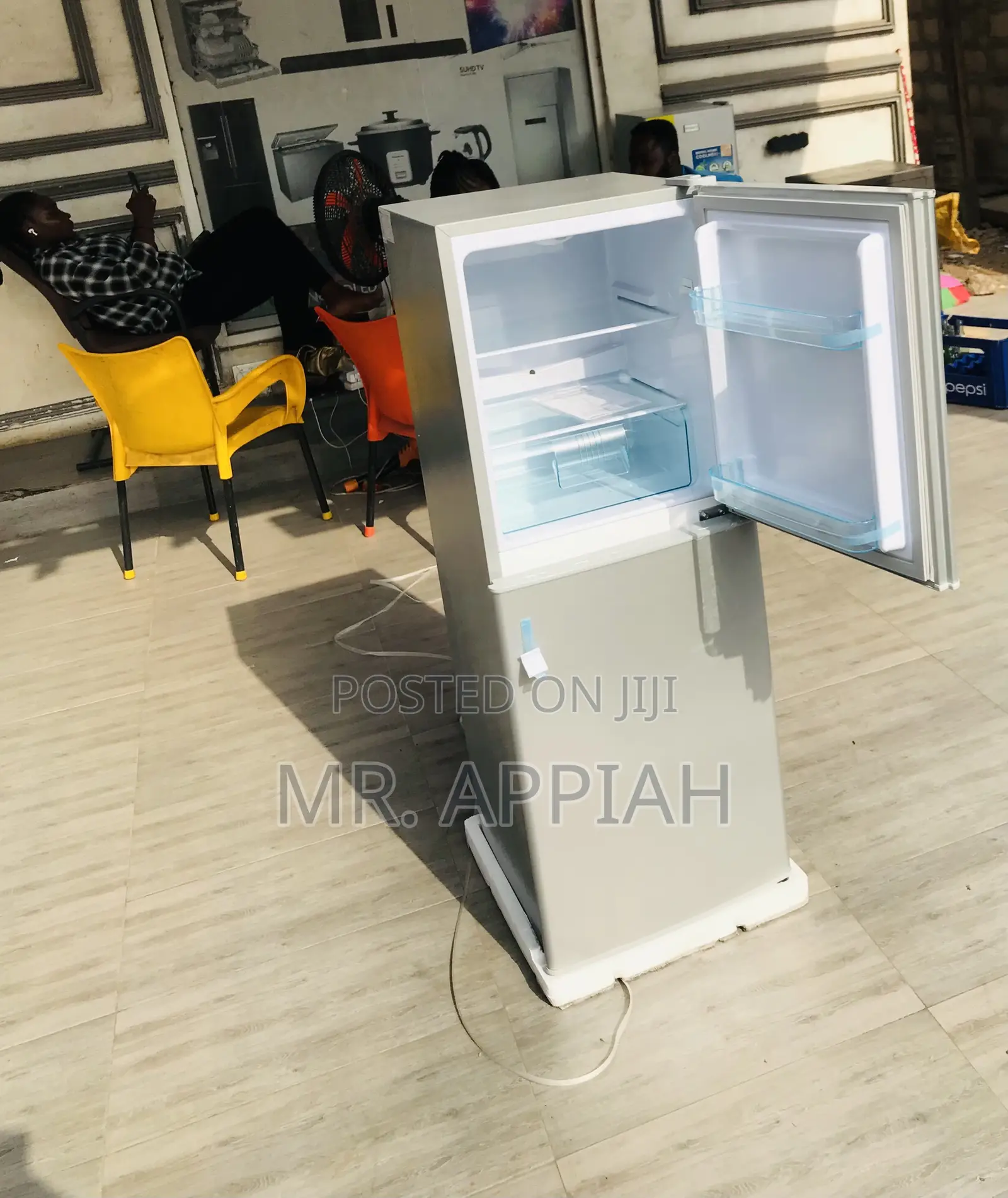 Bottom Freezer Electric Nasco Refrigerator(Gray)Nasd2-18fl