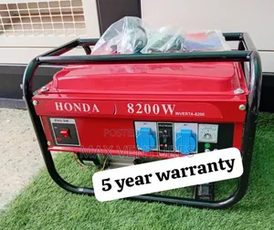 Top Rated Petrol Generator Honda 7.5kva Petrol Honda