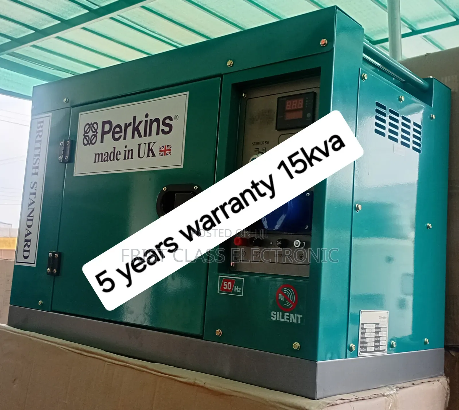 High Power Supply 15kva Silent Diesel Genset