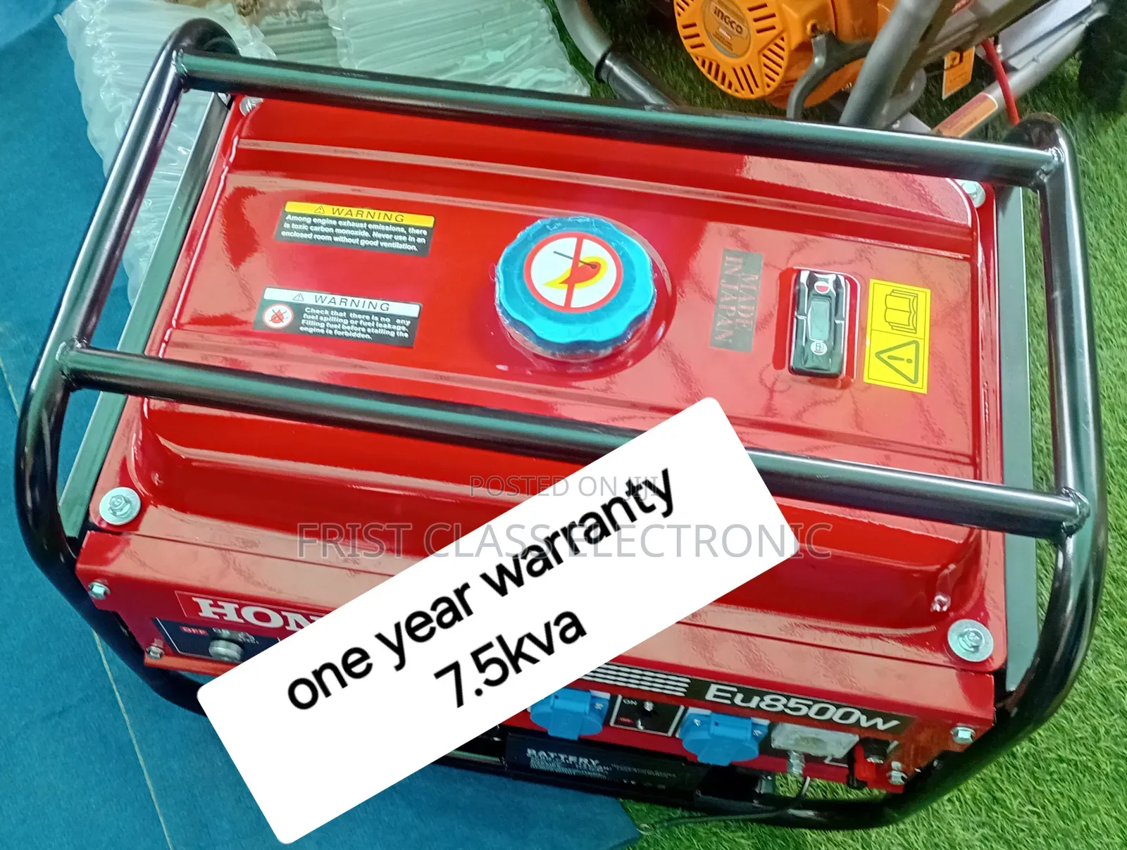 Hybrid Power Supply 7.5kva Petrol Generator