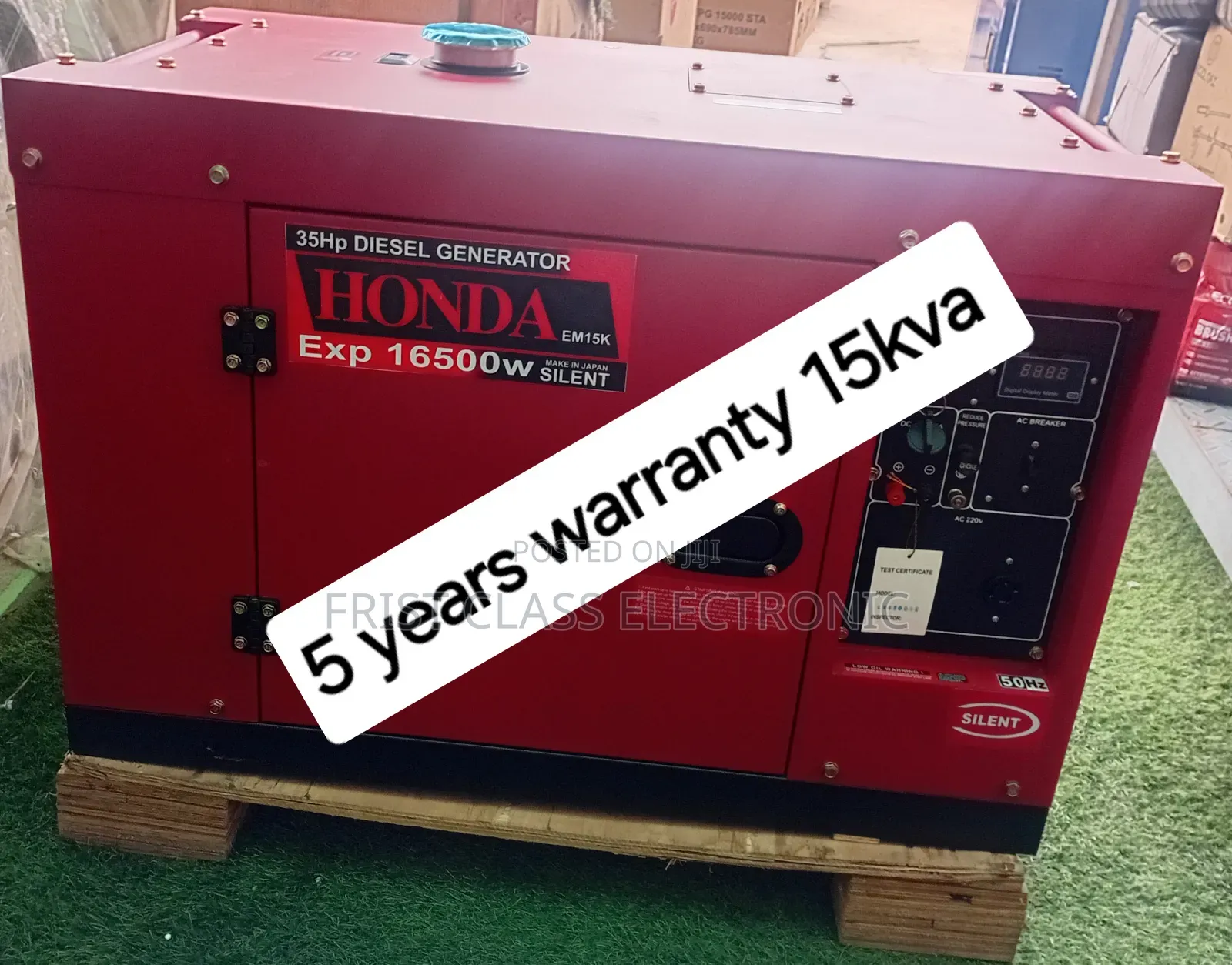 Fuel Efficient 15kva Silent Diesel Generator