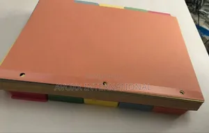 Avery Write-on Plain 5 Tab Assort Dividers for Ring Binder.