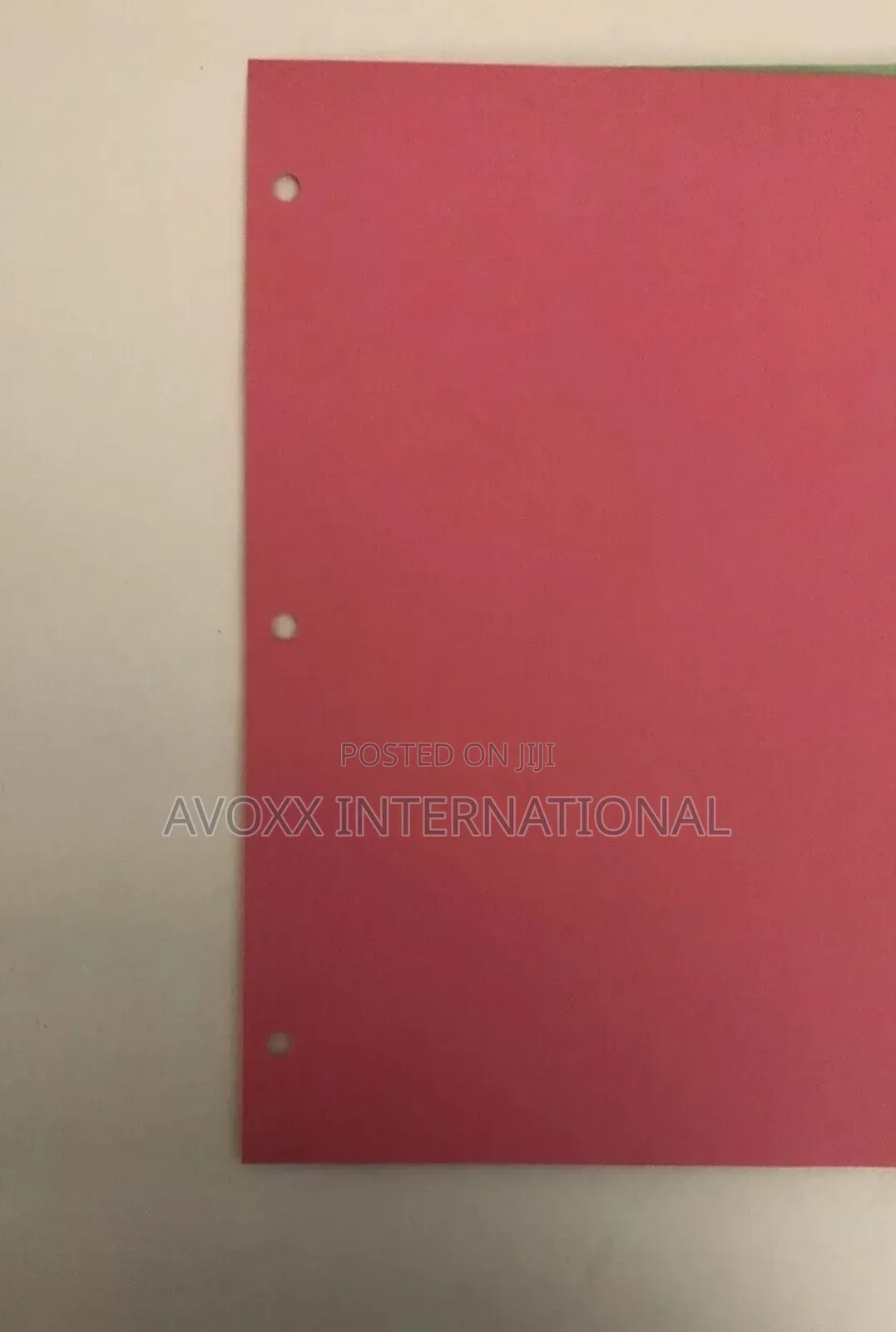 Avery Write-on Plain 5 Tab Assort Dividers for Ring Binder.