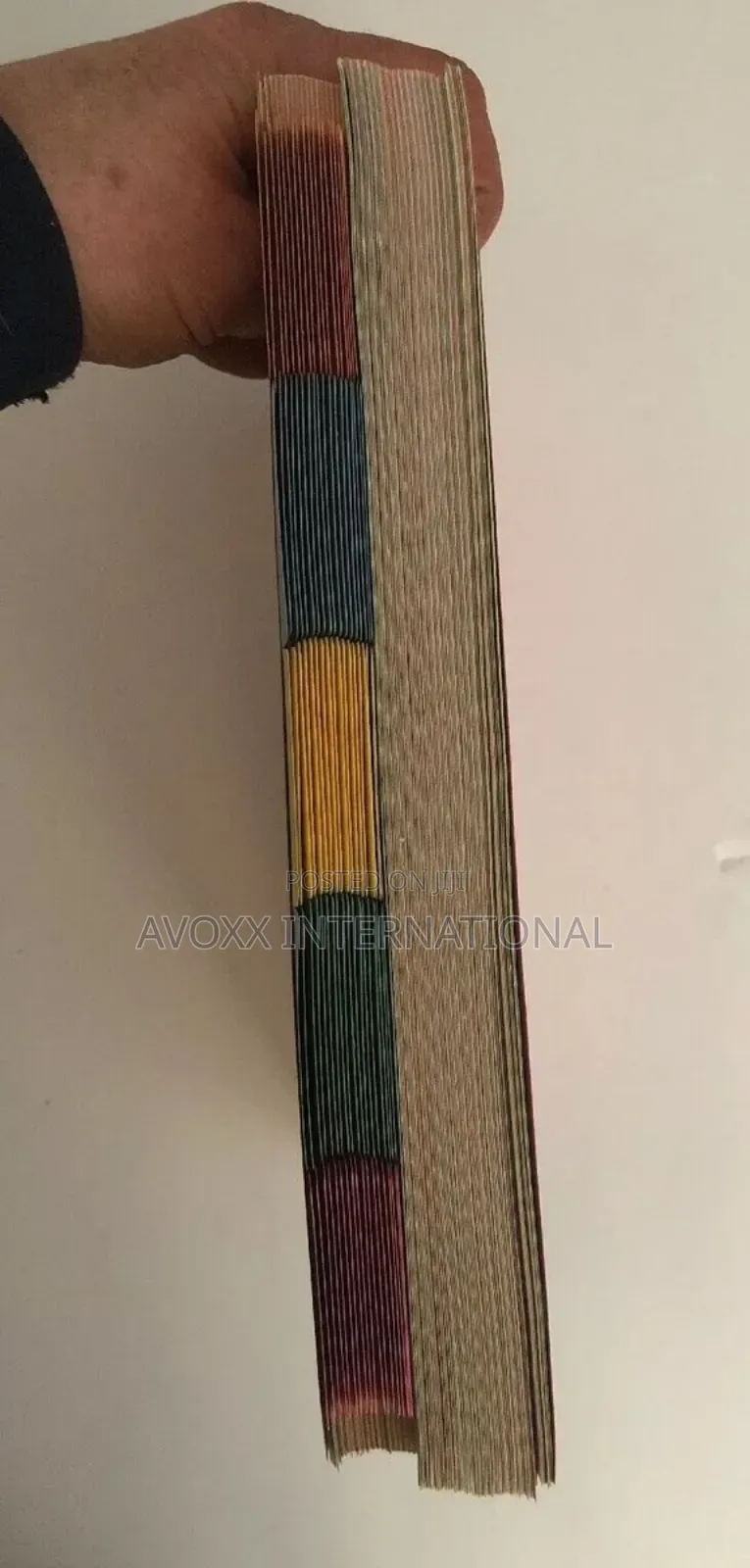Avery Write-on Plain 5 Tab Assort Dividers for Ring Binder.