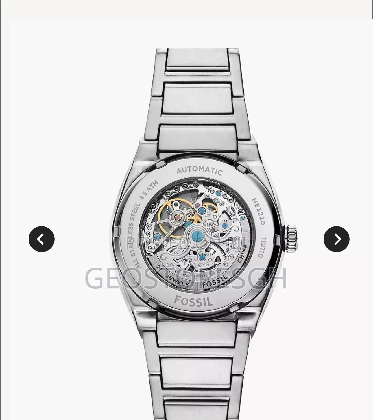 Fossil Men's Everett Automatic Stainless Steel