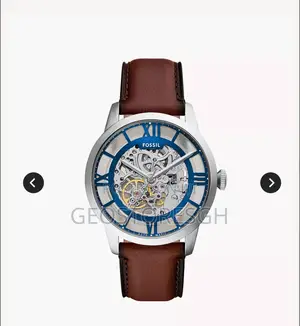 Townsman Automatic Brown Leather Watch