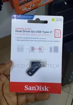 Sandisk Ultra Dual Drive Go Usb Type-C 32gb