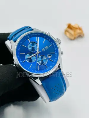 Blue Strap Hugo Boss Timepiece