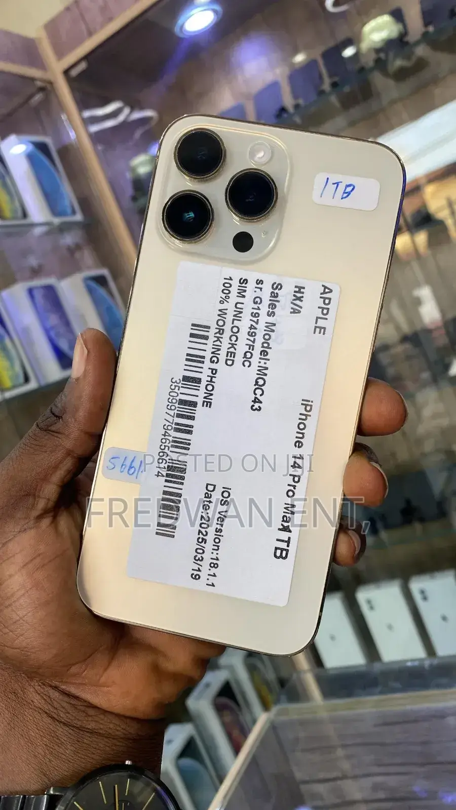 Apple iPhone 14 Pro Max 256 GB Gold