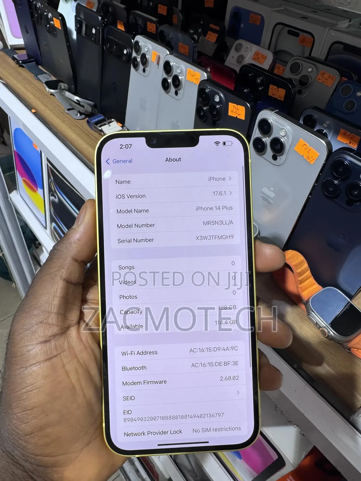 Apple iPhone 14 Plus 128 GB Yellow