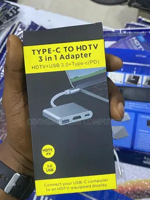 Type C to HDTV 3 in 1 Adapter