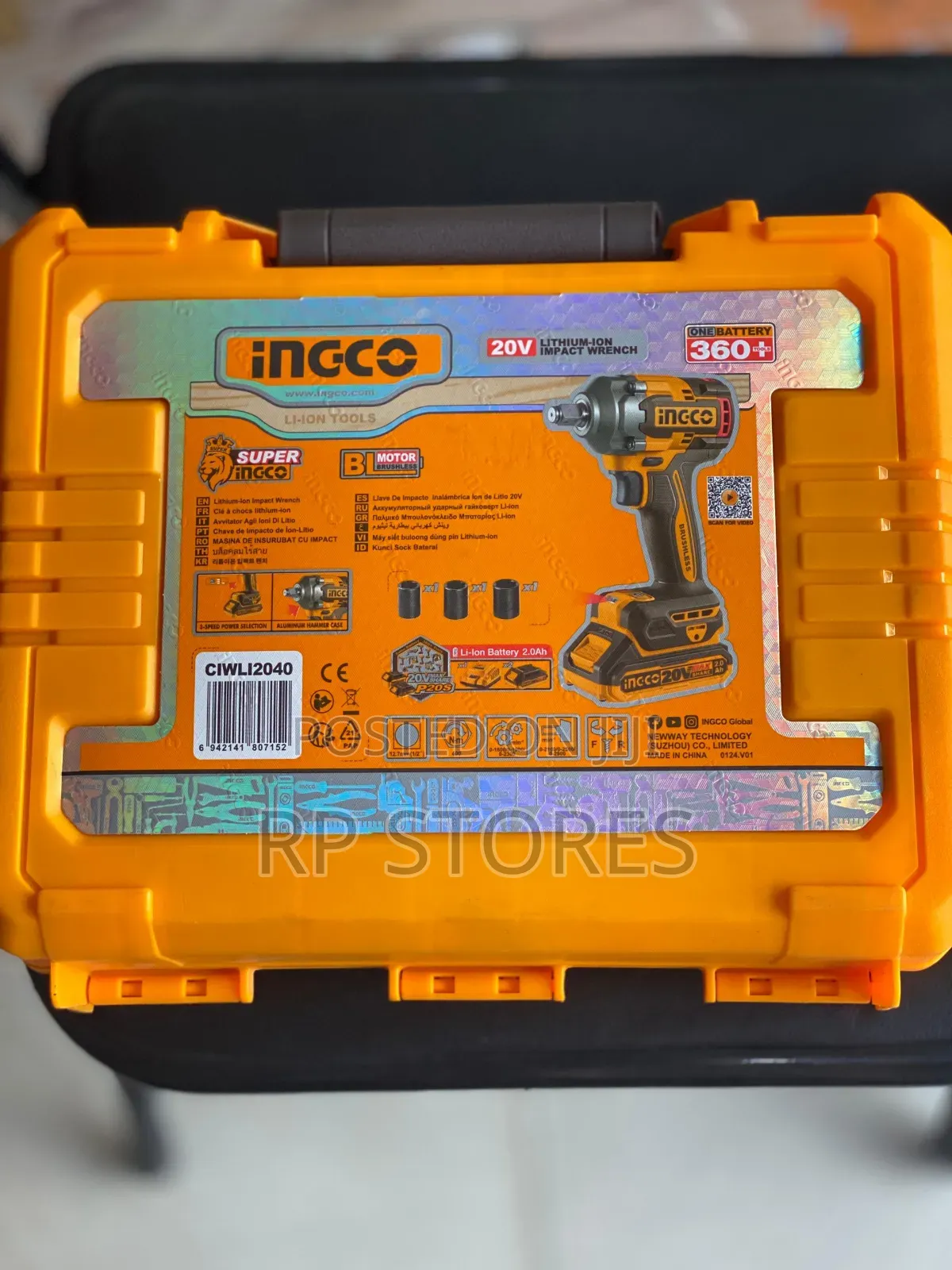 Impact Wrench Cordless 20v