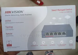 4port Hikvision Smart Managed Poe Switch