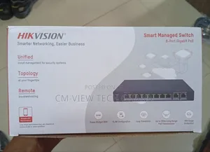 8port Hikvision Smart Managed Poe Gigabyte Switch