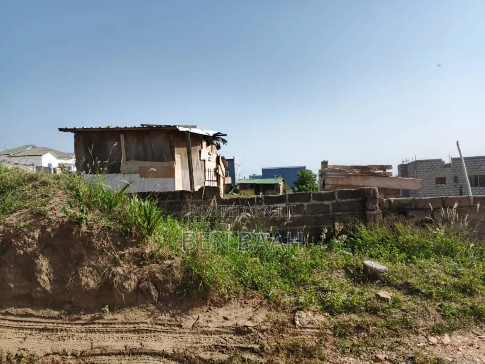A Plot of Land at Ashongman for Sale for 400,000 Site Plan