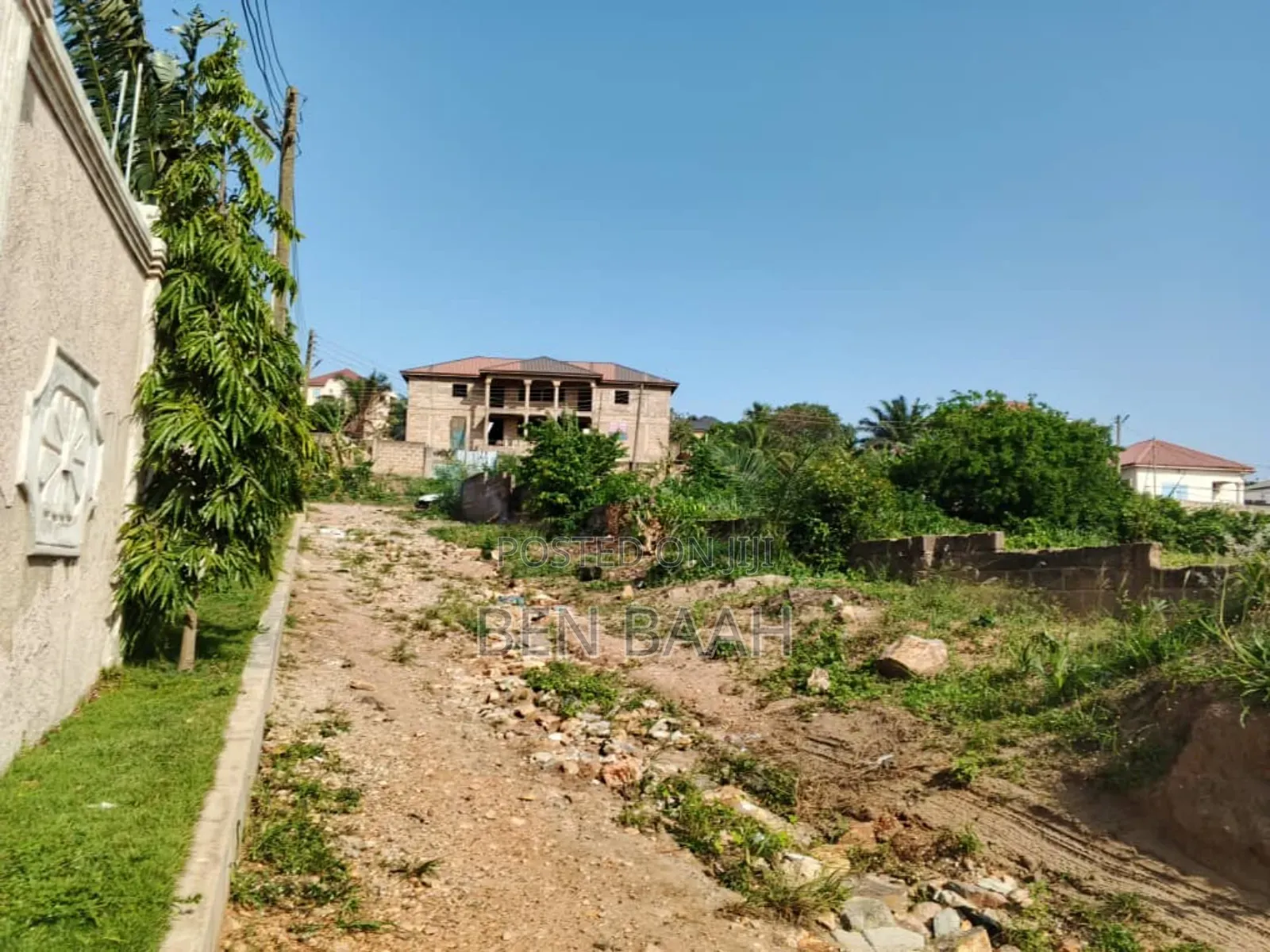 A Plot of Land at Ashongman for Sale for 400,000 Site Plan