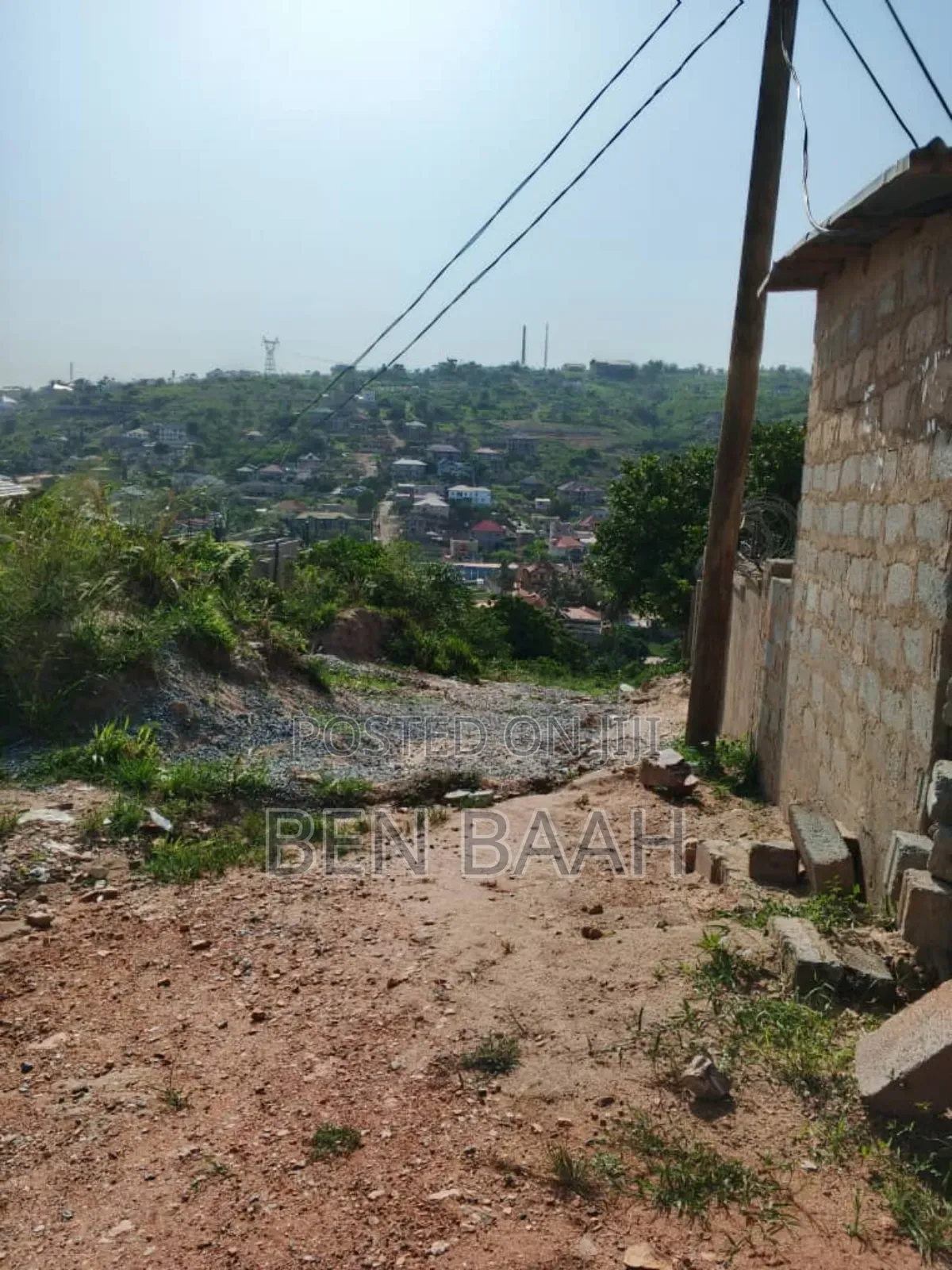 A Plot of Land at Ashongman for Sale for 400,000 Site Plan