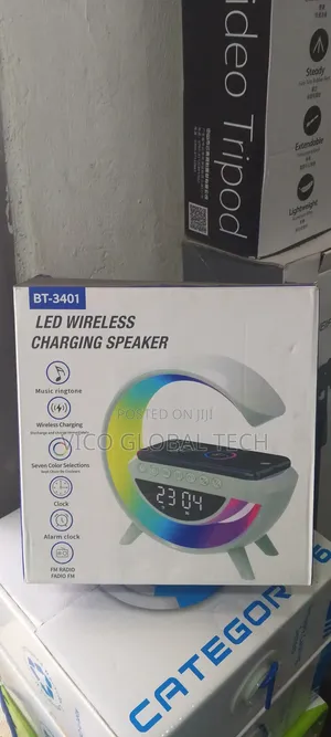 Led Wireless Charging Speaker