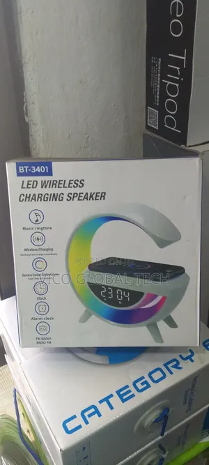 Led Wireless Charging Speaker