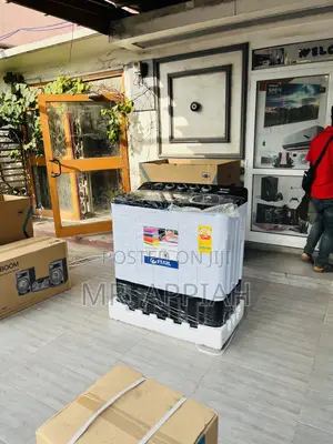 Get Authentic Pearl 18kg Semi-Automatic Washing Machine.