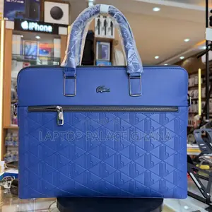 Lacoste Black Business Briefcase Bag