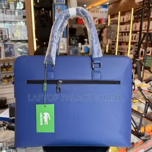 Lacoste Black Business Briefcase Bag