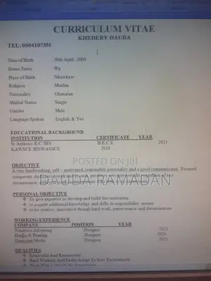 Health Beauty CV