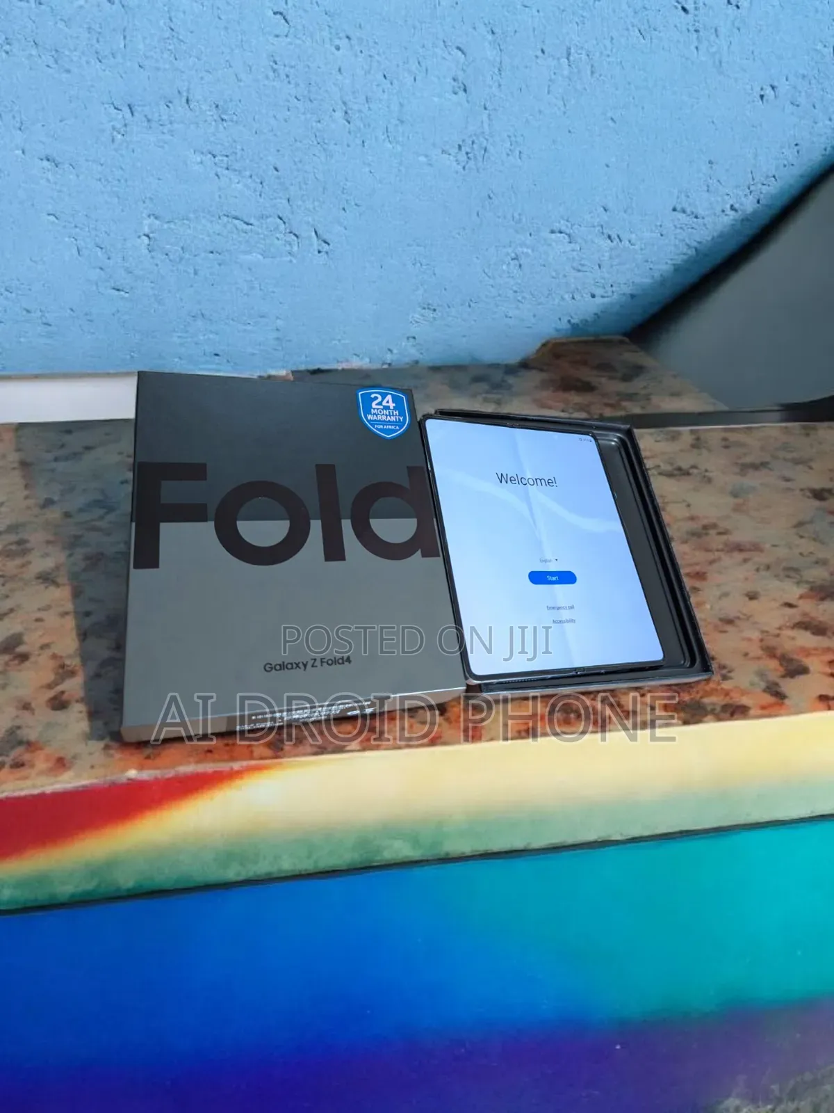 New Samsung Galaxy Z Fold4 256 GB Black
