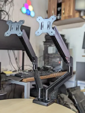 Desktop Double Monitor Mount