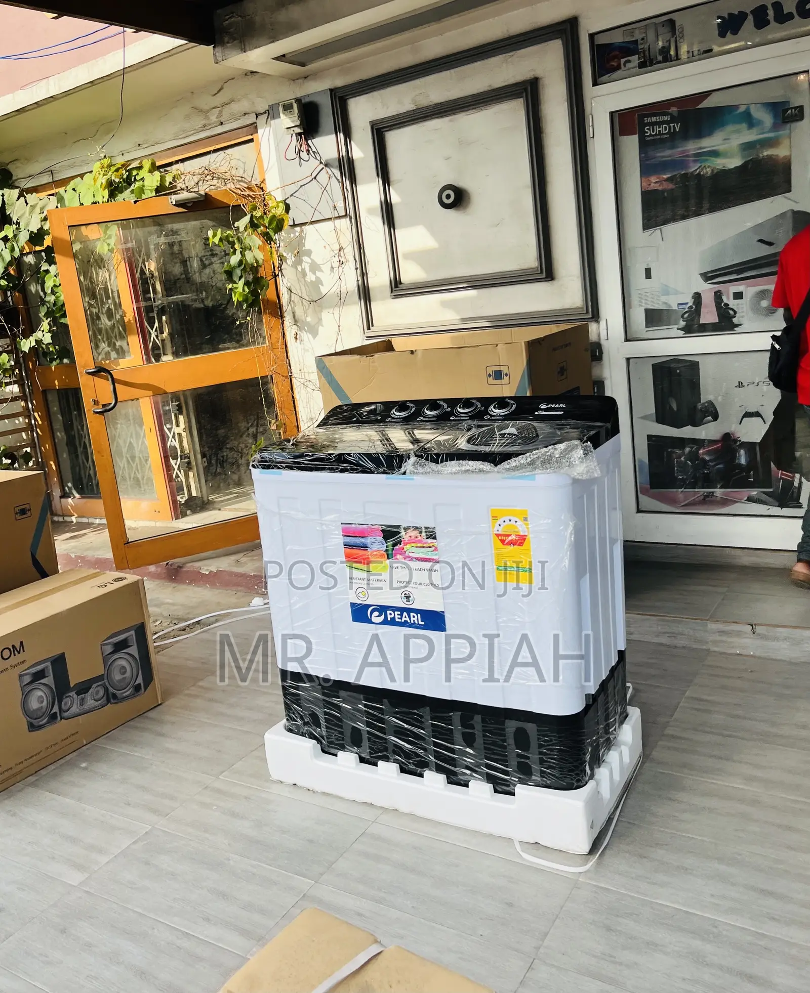 Well Built Pearl 18kg Twin Tub Electric Washing Machine.